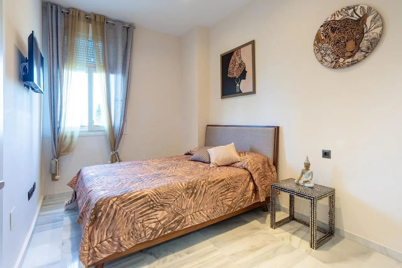 דירות בנאלמדנה Duplex De Lujo En La Playa , Jacuzzy, Piscina, Chimenea Y Padel ספרד