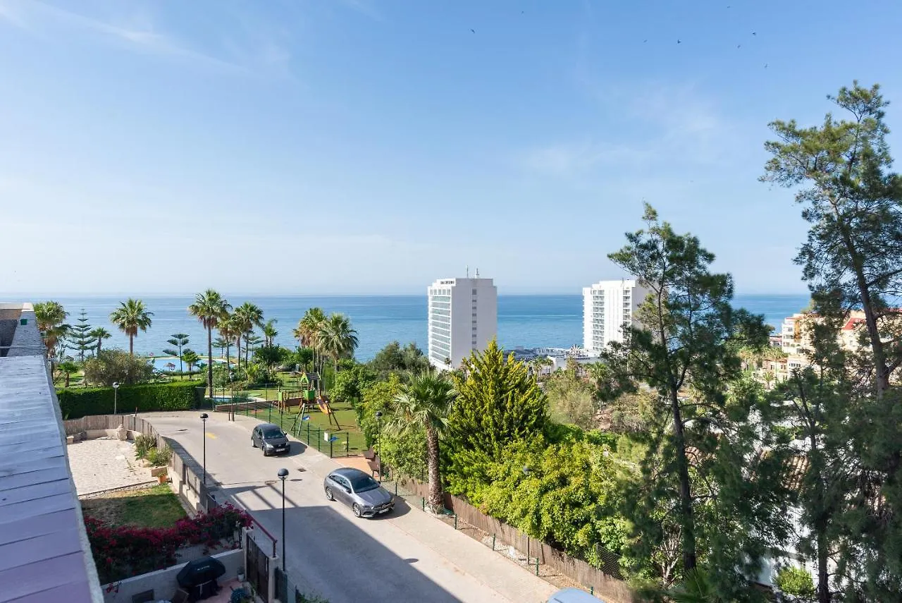 דירות בנאלמדנה Duplex De Lujo En La Playa , Jacuzzy, Piscina, Chimenea Y Padel ספרד